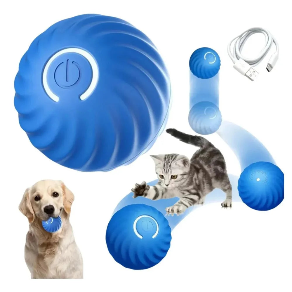 Bola interativa para cãe e gato