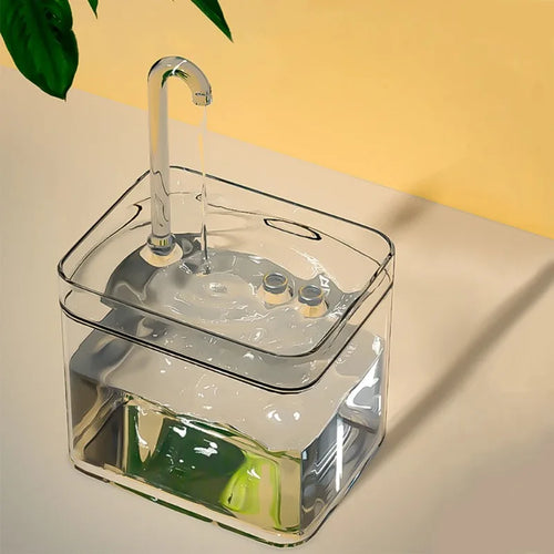 Bebedouro transparente ipetsfi
